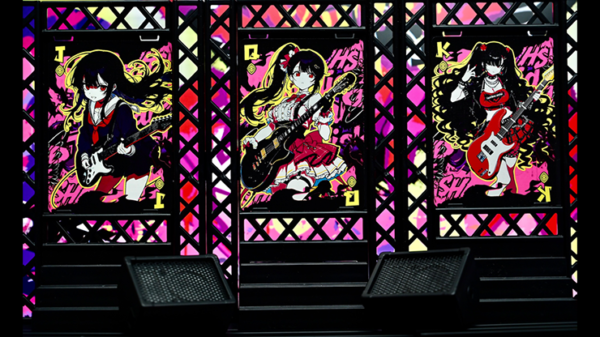 81132-alt1 Akiba Frenzy! - Band Girls (Guitarist) Playing Cards
