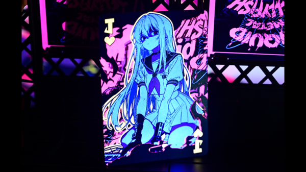 81132-alt4 Akiba Frenzy! - Band Girls (Guitarist) Playing Cards