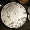 81169-alt3 Bacon Jumbo Coin (Oversized Half Dollar) by Bacon Magic