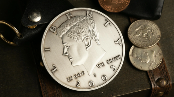 81169-alt3 Bacon Jumbo Coin (Oversized Half Dollar) by Bacon Magic