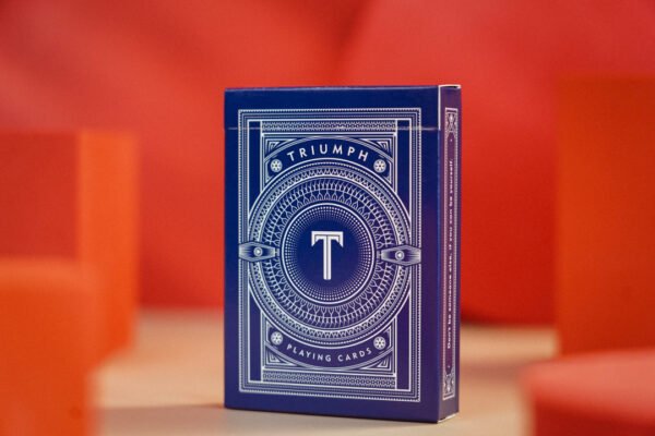 Triumph Playing Cards by TCC (Blue) (Marked)