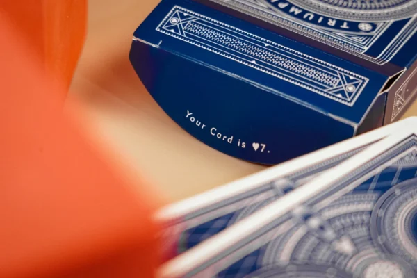 Triumph Playing Cards by TCC (Blue) (Marked)