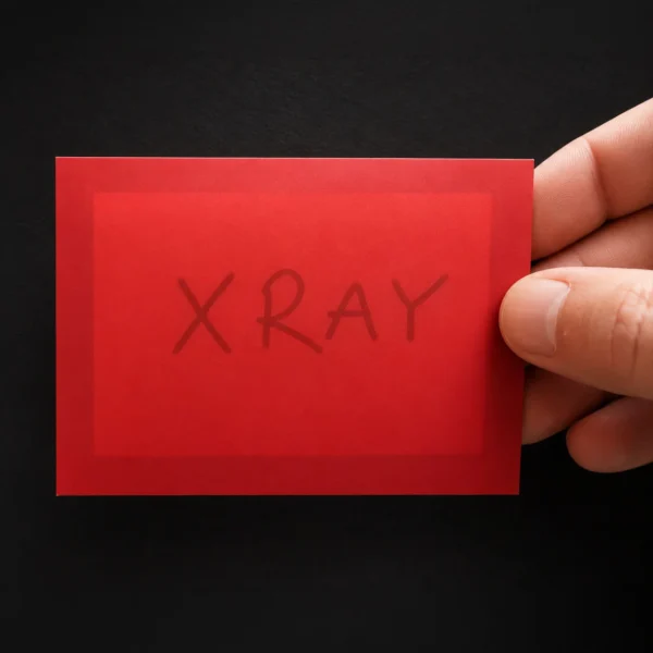 XRAY Peek Envelopes (Red) by Mark Evans