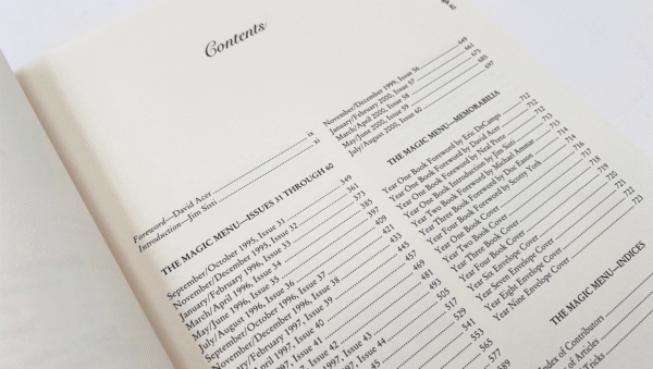 40982-alt1 Magic Menu: Vol 6 through 10 by L&L Publishing