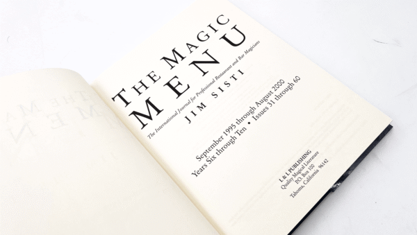 40982-alt3 Magic Menu: Vol 6 through 10 by L&L Publishing