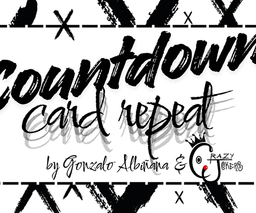 Countdown Repeat by Gonzalo Albiñana & CrazyJokers (Parlor/Stage Size)