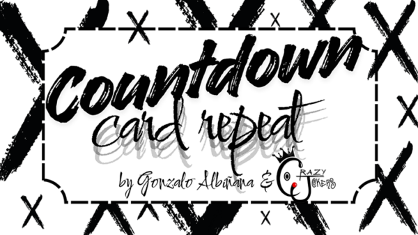80034-full Countdown Repeat by Gonzalo Albiñana & CrazyJokers (Parlor/Stage Size)