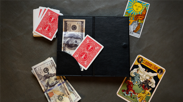 80252-alt4 XL Z Fold Wallet (Magnetic Locking) by Murphy's Magic