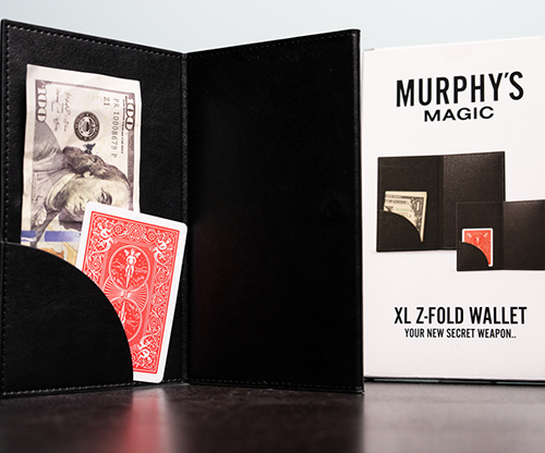 80252-full XL Z Fold Wallet (Magnetic Locking) by Murphy's Magic
