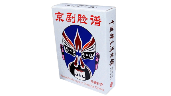 Facial Makeups in Beijing Opera Playing Cards