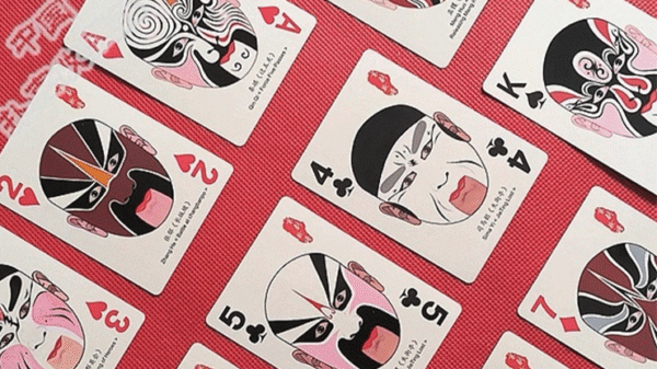 80455-alt1 The Three Kingdoms of Peking Opera Playing Cards