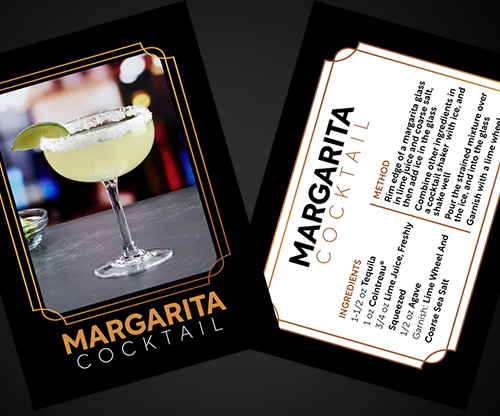 80951-full Cocktail Cards (Margarita) by Svenpad