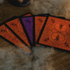 80972-alt2 Bicycle Reverse (Orange) Playing Cards