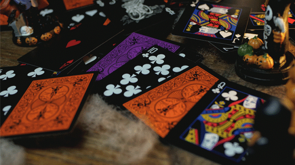 80972-alt3 Bicycle Reverse (Orange) Playing Cards