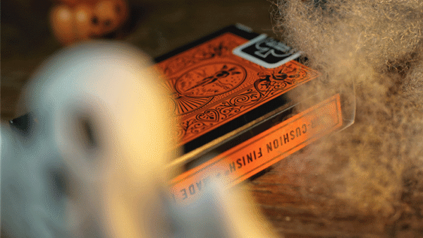 80972-alt4 Bicycle Reverse (Orange) Playing Cards