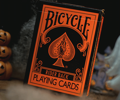 Bicycle Reverse (Orange) Playing Cards