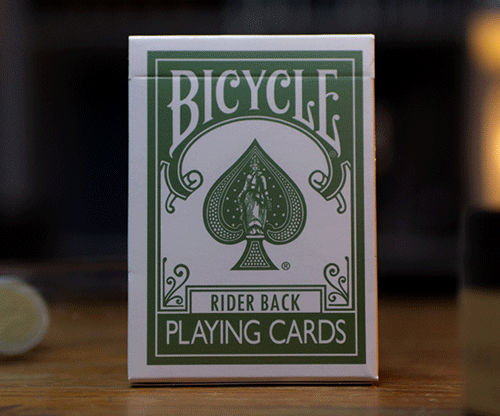 Bicycle Metallic Emerald Playing Cards