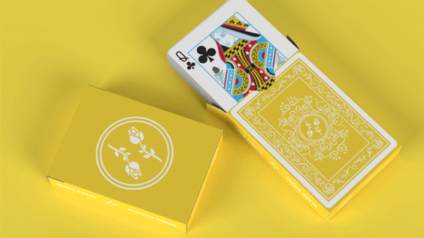 81124-alt1 Black Roses Sunny Days Playing Cards