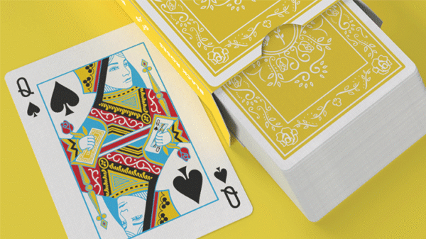 81124-full Black Roses Sunny Days Playing Cards
