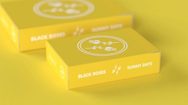 81125-alt4 Black Roses Sunny Days Mini Playing Cards
