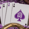 81134-alt4 Good Pals Purple Foil Logo Playing Cards