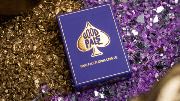 81134-alt5 Good Pals Purple Foil Logo Playing Cards