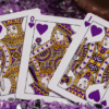 81136-alt1 GILDED Good Pals Purple Foil Logo Playing Cards