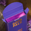 81136-alt2 GILDED Good Pals Purple Foil Logo Playing Cards