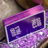 81136-alt3 GILDED Good Pals Purple Foil Logo Playing Cards