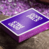81136-full GILDED Good Pals Purple Foil Logo Playing Cards