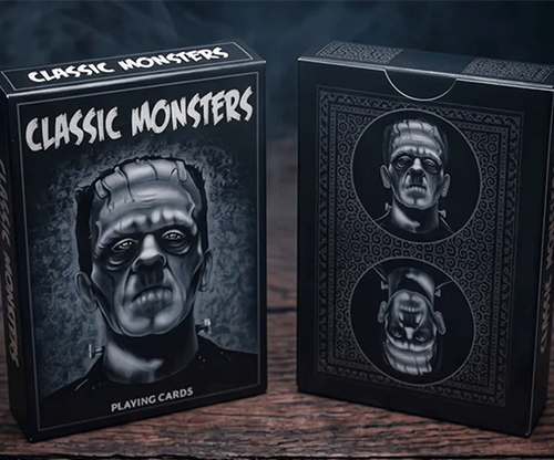 81216-full Classic Monsters Playing Cards (CPC Classic Designs)
