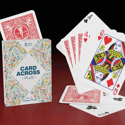 Card Across Plus by IARVEL MAGIC (Red)