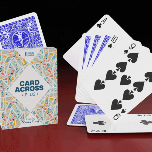 Card Across Plus by IARVEL MAGIC (Blue)