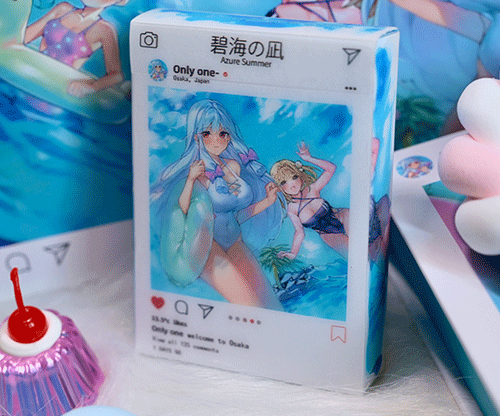 Sweet Cosplay Show - Azure Summer (Grading Box) Playing Cards