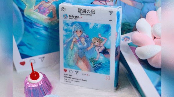 81276-full Sweet Cosplay Show - Azure Summer (Grading Box) Playing Cards