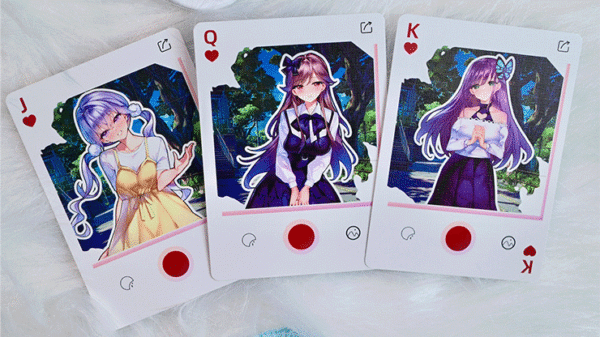 81278-alt3 Sweet Cosplay Show - Mirage Corridor (Grading Box) Playing Cards