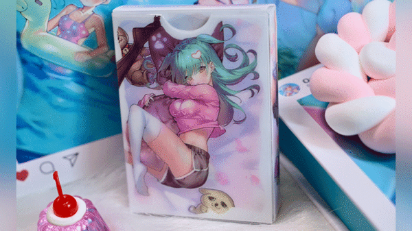 81279-alt1 Sweet Cosplay Show - Sweet Tea Party (Grading Box) Playing Cards