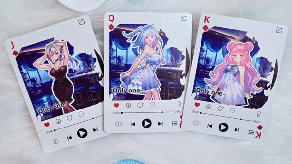 81279-alt3 Sweet Cosplay Show - Sweet Tea Party (Grading Box) Playing Cards