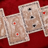 81286-alt3 Wars of the Roses (2nd Edition Red Tuck- Gilded ) Playing Cards