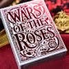 81286-full Wars of the Roses (2nd Edition Red Tuck- Gilded ) Playing Cards
