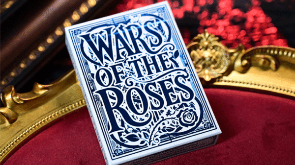 81287-full Wars of the Roses (Blue Tuck-2nd Edition Edge-dyed) Playing Cards