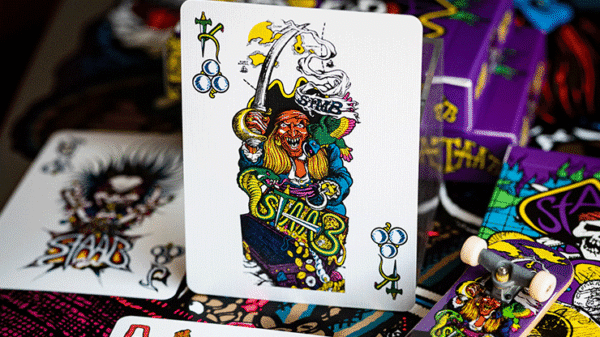 81352-alt5 KEVIN STAAB 40TH ANNIVERSARY PIRATE PLAYING CARDS