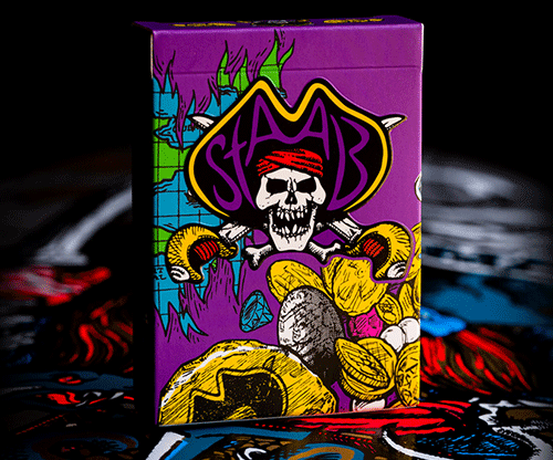 81352-full KEVIN STAAB 40TH ANNIVERSARY PIRATE PLAYING CARDS