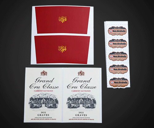 Miracle Wine Bottles Extra Sticker Labels