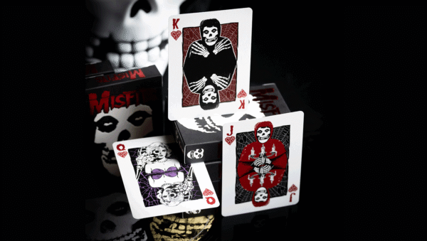 81409-alt1 THE MISFITS™ FIEND OFFICIAL PLAYING CARDS